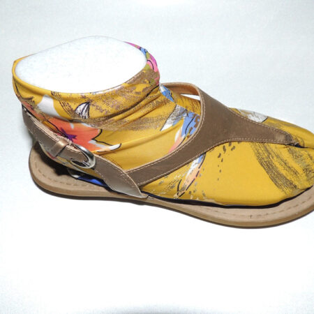 Mrs. Locks' Socks - Goldenrod and Gold Art