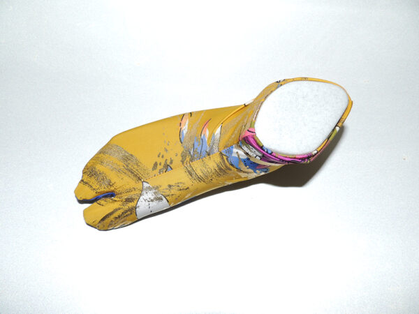 Mrs. Locks' Socks - Goldenrod and Gold Art - Image 2