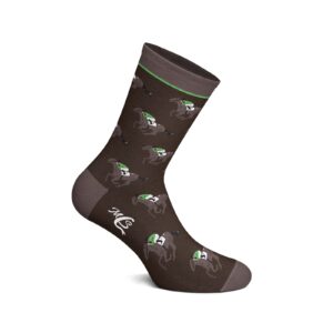 Jockey & Horse Patterned Socks