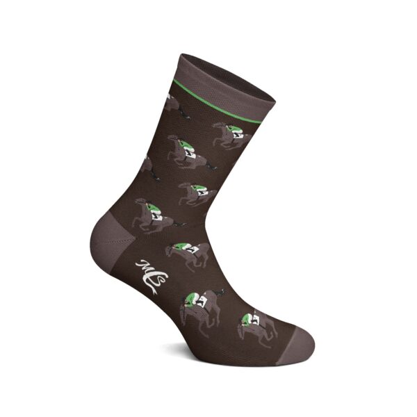 Jockey & Horse Patterned Socks
