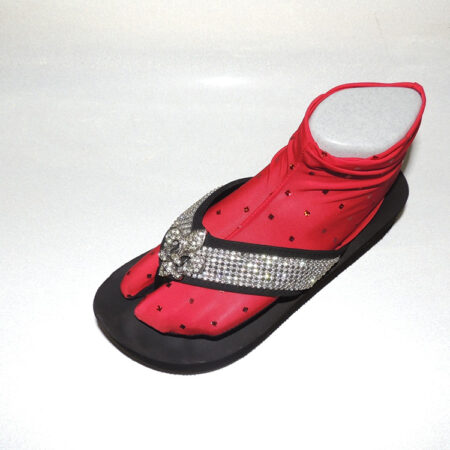 Mrs. Locks' Socks - Rhinestones in Red