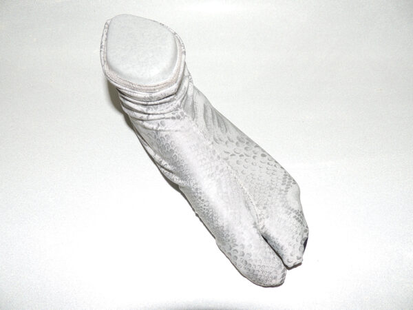 Mrs. Locks' Socks - Silver & White - Image 3